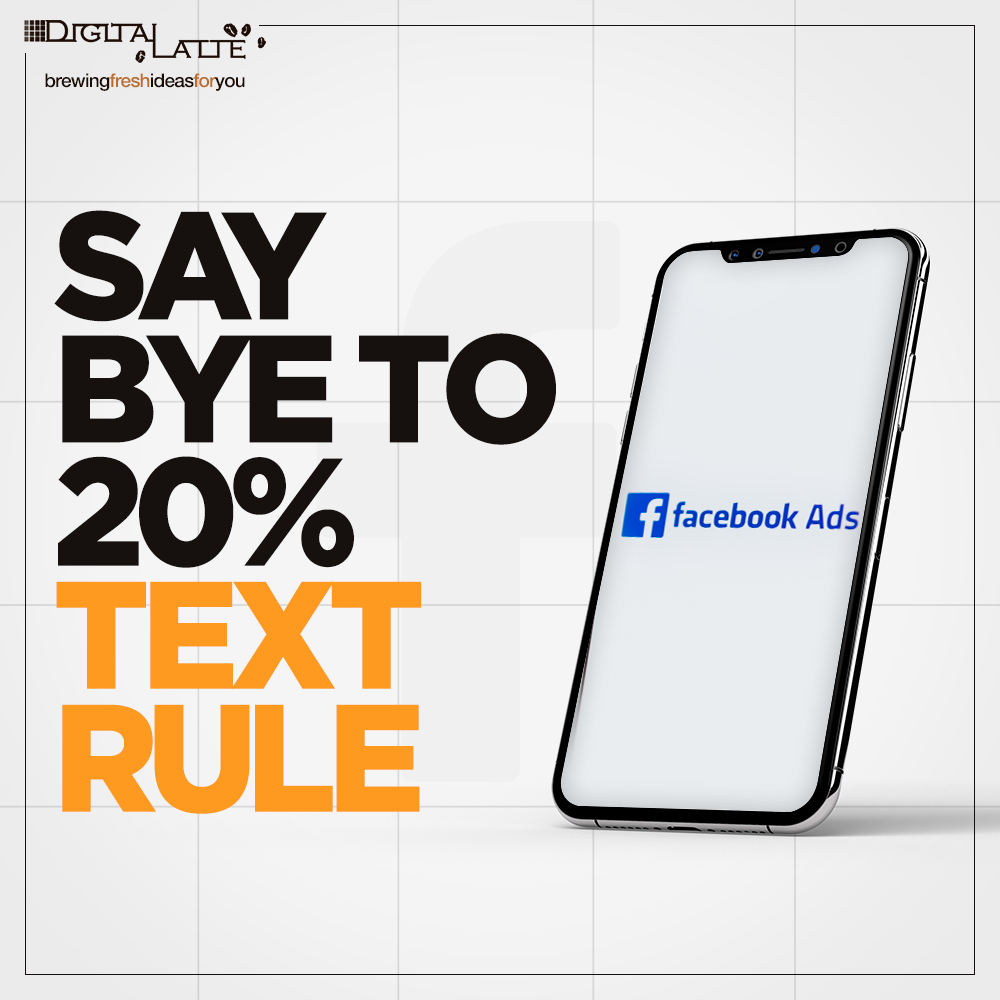 Facebook removes 20 percent text rule